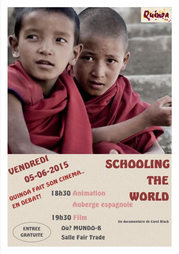 Affiche schooling the world
